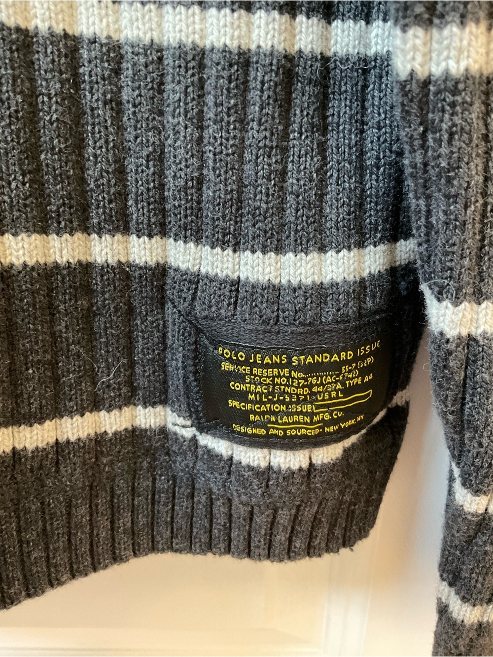 RL Polo Jeans Co. Rib Knit Sweater - Picture 4 of 6